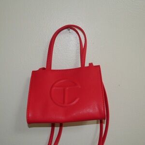 Small Red Telfar Bag